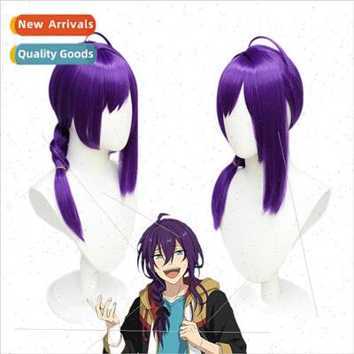Idol Fantasy Matsuri cos wig ES ALKALOID 礼濑真宵 游戏cospla