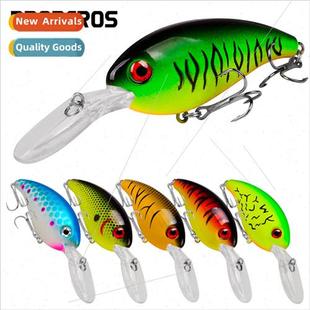 plastic fake floating fat small lure 14G 10CM rock