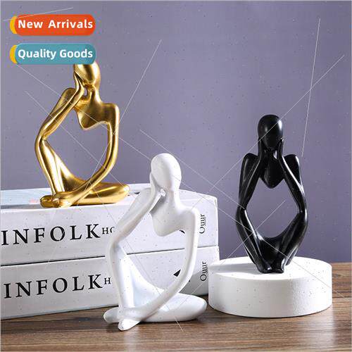 Mini abstract character ornaments home accessories entrance