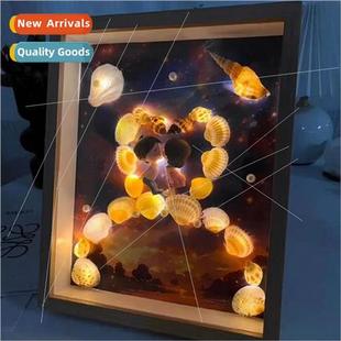 gift couple night Valentine frame Day photo Tanabata shell