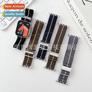 nylon knitted safety buckle appl 适用apple strap watch