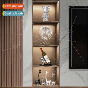 Modern Violent Bear Ceramic Crafts Home Soft Decoration Prem