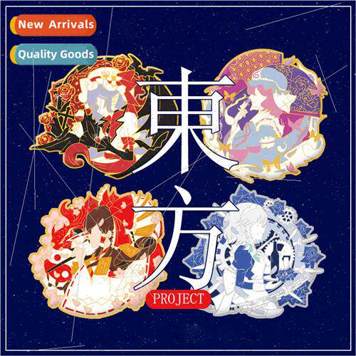 New anime oriental project brooch sixteen night saki night s