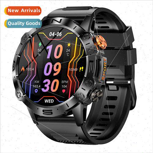 New K59 Talking Smartwatch Music Weather 1.43 inch Heart Rat