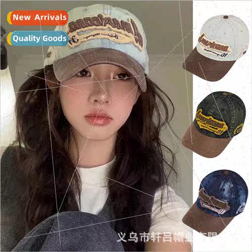 embroidery letters baseball cap children show face small sum