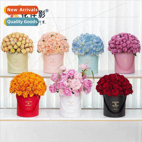 ght xury Round Bucket Cuddle Bucket Set Fresh Flower Bucket