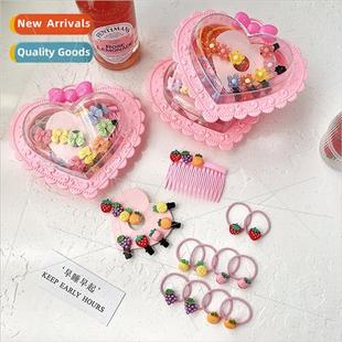 leather bhead rope Baby children hair colorful headdress tie