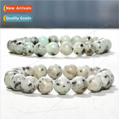 Accessories new vintage spotted tianshan orchid stone bracel