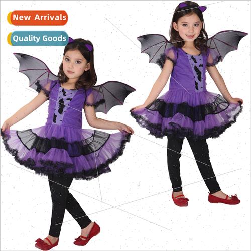 Wch Costume Kids Cosplay Permance Costume Girls Mesh Wch Clo