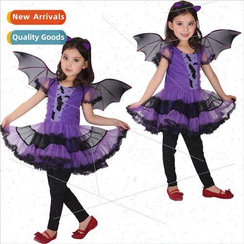 Wch Costume Kids Cosplay Permance Costume Girls Mesh Wch Clo