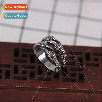 Dragon claw alloy finger ring opening adjustable ring men ti