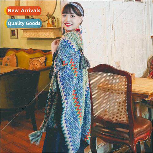 Take pictures super nice ~ ethnic  travel cape shawl jacket