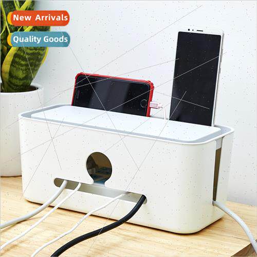 Power Cord Plug Board Hub Box Large Desktop Cord Organizer P