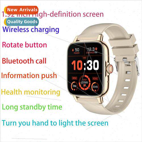 new WL21 Bluetooth Talk Wireless Charging Rotating Crown Sma