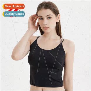 Summer mulberry silk sling bustier female soft support whout