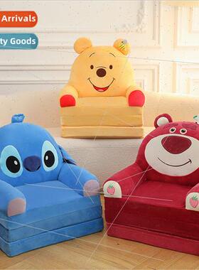 strawberry bear lazy childrens sofa Winnie the Pooh removabl