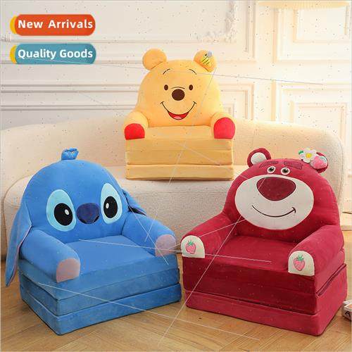 strawberry bear lazy childrens sofa Winnie the Pooh removabl