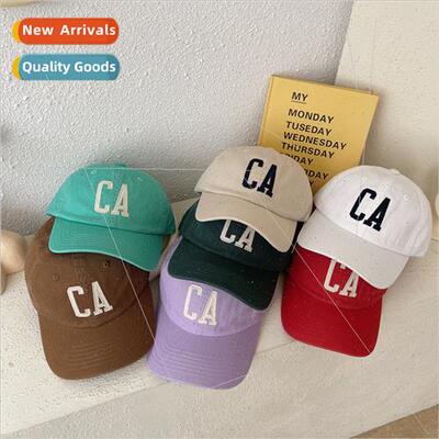 Big head circumference baseball cap female Korean  show face