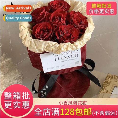 Small Scented Flower Wrapping Cloth Terminal Sale Flower Red