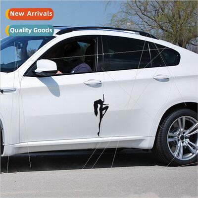 Car tuning car stickers reflective carving rearview mirror p