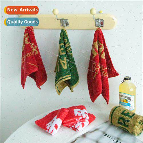 Towel cotton face towel color woven jacquard classic stripes