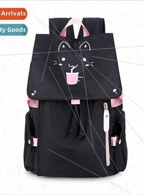 Women Shoulder Backpack Korea Schoolbag Women Printing Backp