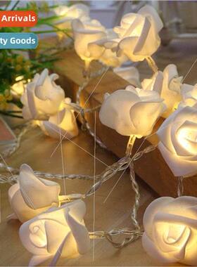 led simulation rose lights wedding decoration string lights