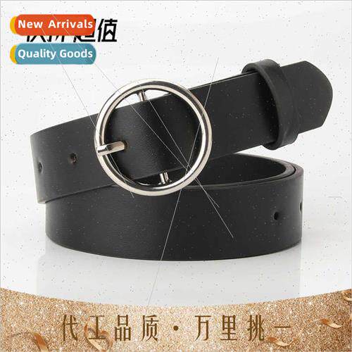 Pendulum ladies belt mple versatile black student jeans belt