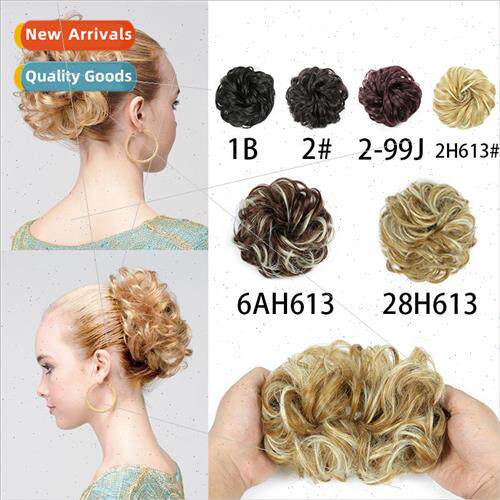 Wig Wrap Hair Ring Europe Plate Hair Large Small Pill Head C