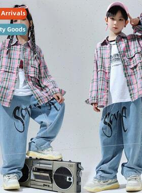 Childrens Set Dance  Clothing Hip Hop Hipster Shirt Su Boys