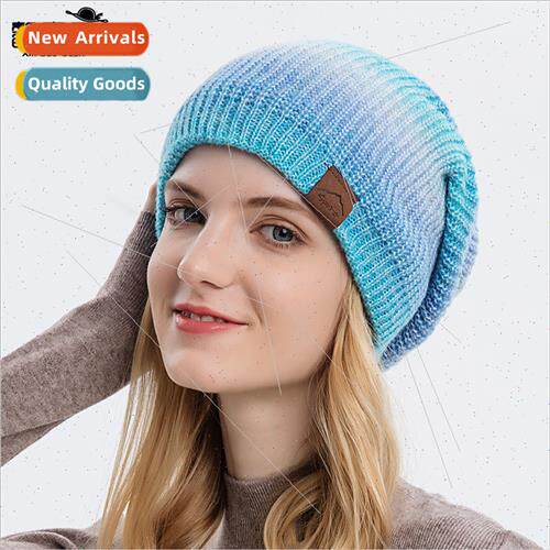 9858 autumn winter new knted cap Europe Uned States nd gradi