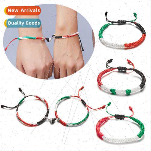 New Palestinian Israeli hand-woven bracelets versatile color