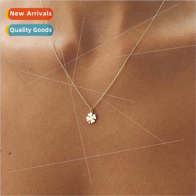 ins niche hundred collarbone chain lucky neck jewelry simple