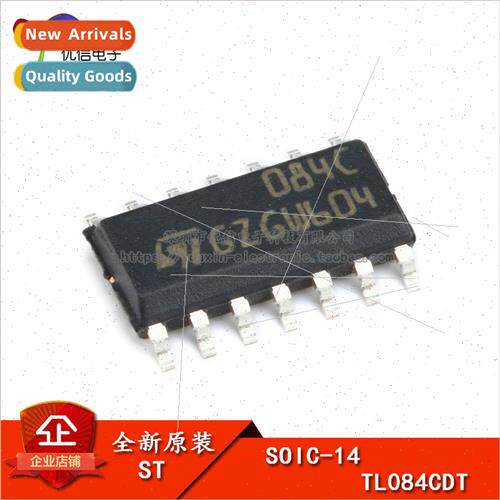 al Genuine SMT TL084CDT Chip Operational Amplifier 4MHZ 16V/