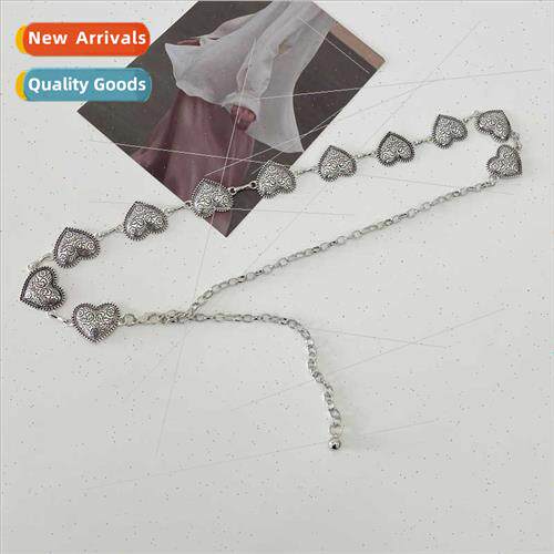 Love Waist Chain Women Dress lver Ethnic Chain Fashion Skirt