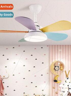 Children room fan light boys girls bedroom ceiling fan light