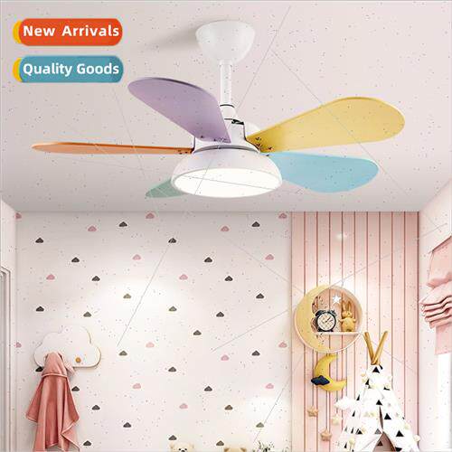 Children room fan light boys girls bedroom ceiling fan light