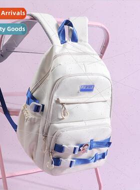 Girls shoulder bag new campus wind nylon large-capacy primar