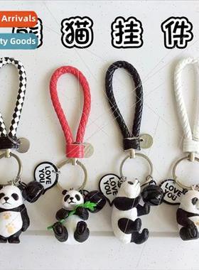 Cute 4 resin cartoon panda doll DIY aquascape desktop doll p