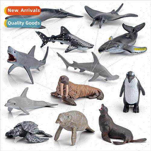 Devil fish whe shark walrus humpback whale manatee penguin t