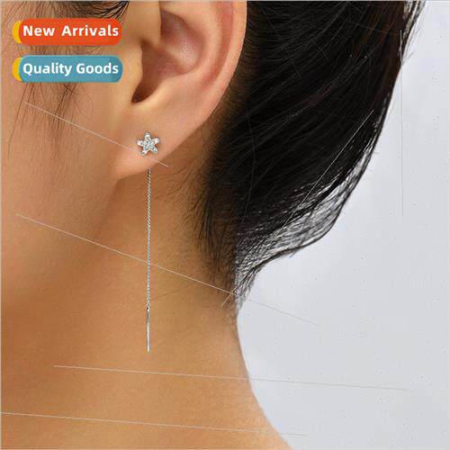 Fashion summer beach starfish elements inlaid sparkling zirc