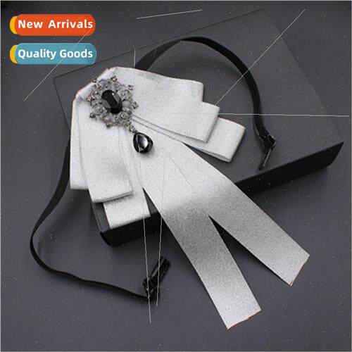 College Workwear Bow Tie Lapel Pin Accessories Collar Matchi