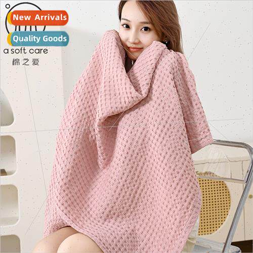 Cotton Waffle Blanket Adult  Sleeping Sofa Blanket 100*150CM