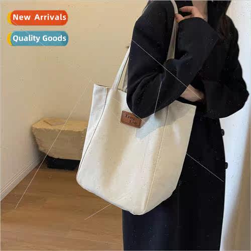Canvas Bag Female Large Capacy new Fashion Shoulder Bucket B