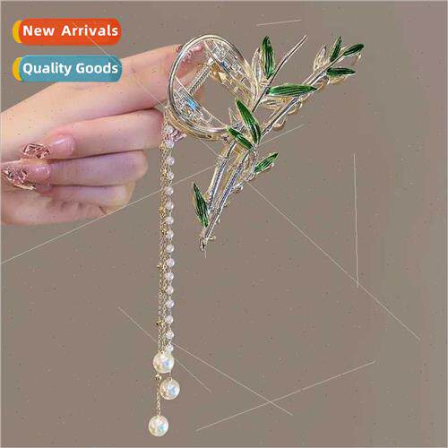 Ancient tassel hair clips new grab clip large back head adva