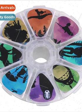 50pcs Colorful Pattern Guar Plectrum Set Musical Instrument