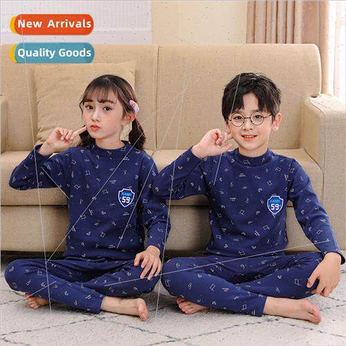 Children new fall winter Shu velvet cotton underwear set sma