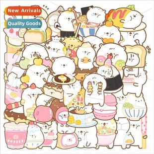 stickers food water case trolley doodle bear diary the