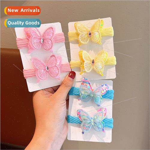 Children hair rope towel ring does not hurt hair tie head ro