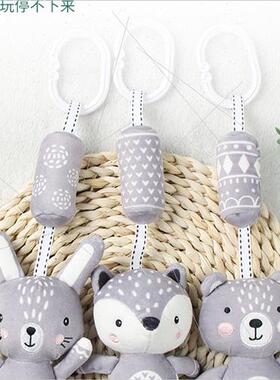 Scandinavian baby toys wind chime car hanging newborn stroll